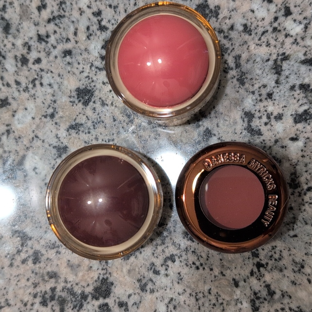 Merit blushes minis x2 danessa myricks blush clarins ombre skin eyeshadows x2